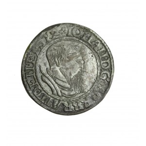 SILESIA, KS. KROŚNIEŃSKIE, Jan Krosno, penny 1545, rare