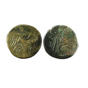 PONTU KINGDOM, AMISOS - 2 Bronzen mit GORGONA