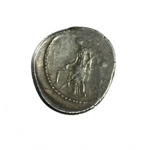 REPUBLIKA, Mn.Cordius Rufus, denar 46 p.n.e., RZADKI
