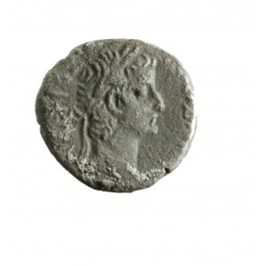 ROME, NERON, AR tetradrachma with TIBERIUS, RICHARD