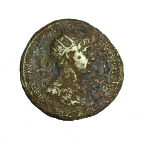 ROME, TRAIAN - dupondius legion, RARE