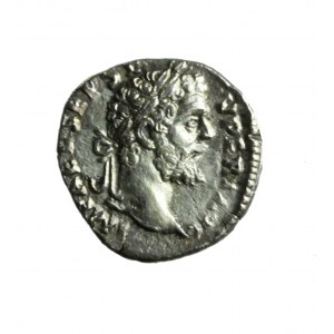 ROME, SEPTIMIUS SEVERUS, schöner Denar mit MINERVA