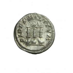 ROME, ELAGABAL, rare legion denarius