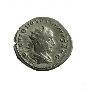 ROME, VOLUSIANUS, pretty antoninian with Virtus