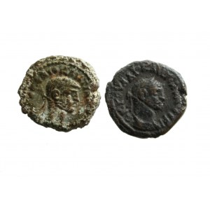 RZYM, Diocletianus, AE tetradradrachmy, zestaw 2 szt