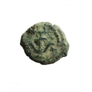 JUDEA - HERODISCHE Dynastie, Prutah von Herodes I. dem Großen