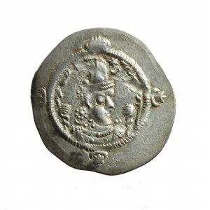 IMPERIUM SASANIDÓW - HORMIZD IV, AR drachma