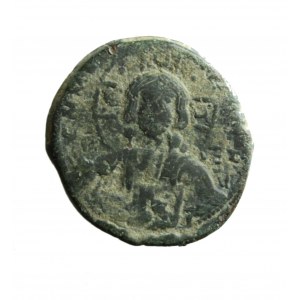 BIZANCJUM - FOLIS A2 - atrybucja Basilus II + Constantinus VIII