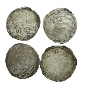 CHAGHATAYID DYNASTY !!!, rare dirhams, set of4 pcs