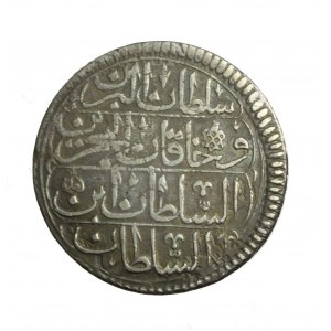 OSMANIE, AHMED III, rzadka moneta - yirmilk