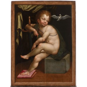 Dutch artist around 1580-1600, circle of Jacob de Backer, Allegory of the Reborn Man, Dutch artist around 1580-1600, circle of Jacob de Backer, Allegory of the Reborn Man