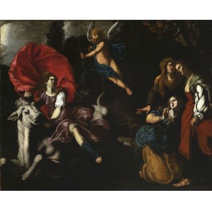 The Rape of Europa —Neapolitan Caravaggist of the 1st Half of the 17th Century, The Rape of Europa —Neapolitan Caravaggist of the 1st Half of the 17th Century