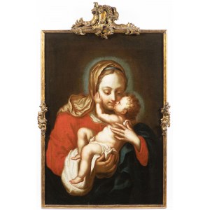 Painter from the 18th century, Madonna and Little Jesus, Painter from the 18th century, Madonna and Little Jesus