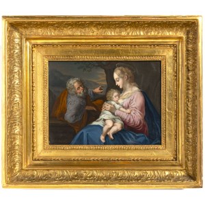 Austrian master of the 18th century, Holy Family, Austrian master of the 18th century, Holy Family