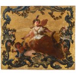 French painter 18th century, Pair of paintings, Venus and Cupid, French painter 18th century, Pair of paintings, Venus and Cupid
