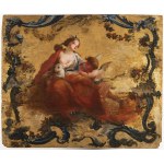 French painter 18th century, Pair of paintings, Venus and Cupid, French painter 18th century, Pair of paintings, Venus and Cupid