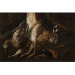 Attributed to Fransi de Hamilton (1623-1712), Hunting Still Life with Rabbits and Birds, Attributed to Fransi de Hamilton (1623-1712), Hunting Still Life with Rabbits and Birds