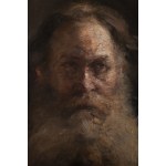 Russian painter, end of 19th century, Portrait study of Leo (Lev) Tolstoy, Russian painter, end of 19th century, Portrait study of Leo (Lev) Tolstoy