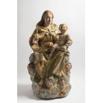 18th century, probably Italy, Mother of God with Child, Enthroned on Cloud Base, 18th century, probably Italy, Mother of God with Child, Enthroned on Cloud Base