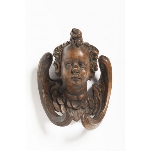 Winged Putti Head, 16th century, Winged Putti Head, 16th century