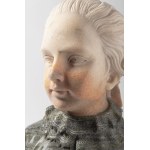 A marble bust of the young Mozart, year 1950, A marble bust of the young Mozart, year 1950