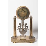 A Skeleton Biedermeier Clock, A Skeleton Biedermeier Clock