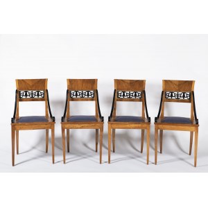 Four Biedermeier Chairs, Four Biedermeier Chairs