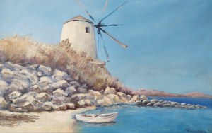 Piotr Paraniak, Wiatrak na Paros, 2022r.