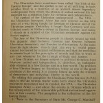 UPA in Western Europe [Działalność UPA w Europie Wschodniej] Ukrainian Press Service [New York 1948]