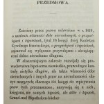 Prawo hipoteczne w Królestwie Polskiem objaśnione przez Walentego Dutkiewicza [Dutkiewicz Walenty / 1850]