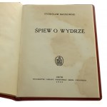 Śpiew o wydrze Maykowski Stanisław ilustr. Stanisław Matusiak [1931]