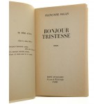 Bonjour tristesse [Witaj smutku] Sagan Francoise [PIERWSZE WYDANIE / 1954]