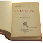 Koniec epopei t. I-III [współoprawne] Przerwa-Tetmajer Kazimierz [1924]