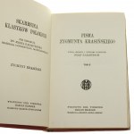 Pisma Zygmunta Krasińskiego t. I-IV Krasiński Zygmunt [Skarbnica Klasyków Polskich / 1922]