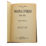 Wojna i pokój Rok 1812 Romans historyczny cz. I-XIII [komplet] Lew Tołstoj [Biblioteka Dzieł Wyborowych / 1911]