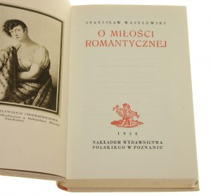O miłości romantycznej Stanisław Wasylewski (1928)