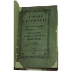 Żegota z Milanowa Milanowski Chodźko Ignacy [Podania litewskie przez Ignacego Chodźkę autora Obrazów Litewskich, serya druga / 1854]