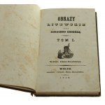 Domek mojego dziada Boruny Śmierć mojego dziadka Ignacy Chodźko [Obrazy litewskie Tom I) / 1840]