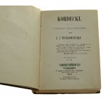 Kordecki Powieść historyczna T. I-IV [współoprawne] J. I. Kraszewski [Zbiór powieści J. I. Kraszewskiego / 1875]