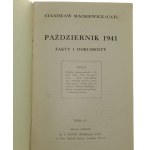 Październik 1941 Fakty i dokumenty Stanisław Mackiewicz (Cat) [1941]