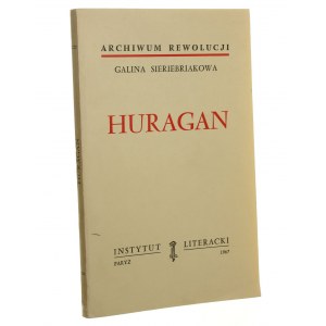 Huragan Galina Sieriebriakowa [Biblioteka Kultury. Archiwum Rewolucji / 1967]