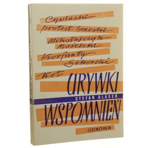 Urywki wspomnień Glaser Stefan [Londyn 1974]