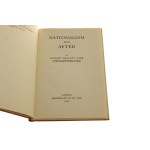 Nationalism and After Edward Hallett Carr [PIERWSZE WYDANIE / FIRST EDITION / 1945]