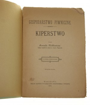 Gospodarstwo piwniczne Kiperstwo Niklewicz Konrad [1895]