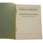 Warszawska Spółdzielnia Mieszkaniowa Sprawozdanie za rok 1929 [1930]