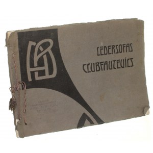 Ledersofas Clubfauteuils [Skórzane kanapy / Fotele klubowe] [Katalog / Niemcy] [ca 1930]