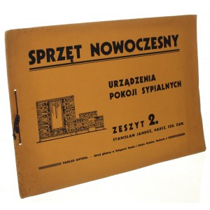 Sprzęt nowoczesny Urządzenia pokoji sypialnych Zeszyt 2 Jamroż Stanisław [1933]