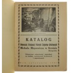 Katalog Pierwszej Krajowej Fabryki Zegarów Wieżowych Michała Mięsowicza w Krośnie, Małopolska [1930]