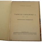 Tadeusz Cieślewski syn (1895-1944) wspomnienie pośmiertne Tadeusz Leszner [1946]
