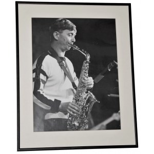 Zbigniew Namysłowski fotografia Marek Karewicz [vintage print / lata 70.]